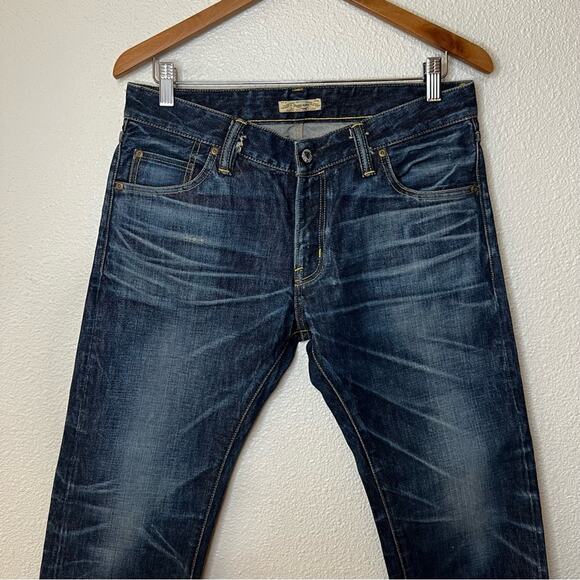 Shuttle Notes Master Cloth Ranch Relaxed Fit Rigid Denim Jeans 32 x 28.5 - Picture 2 of 7